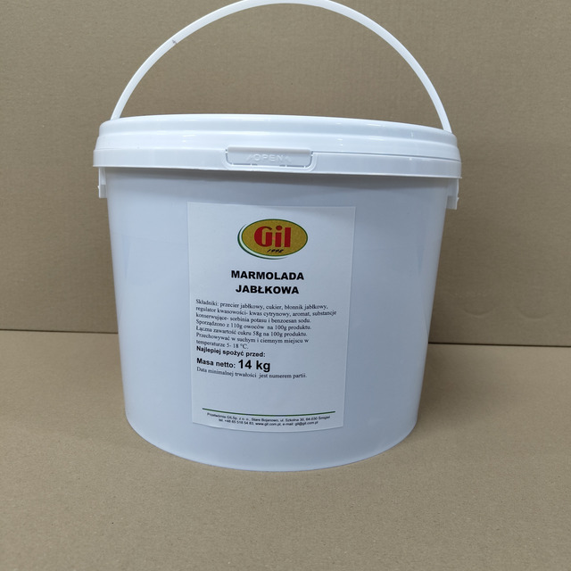 Marmolada o smaku jabłkowym