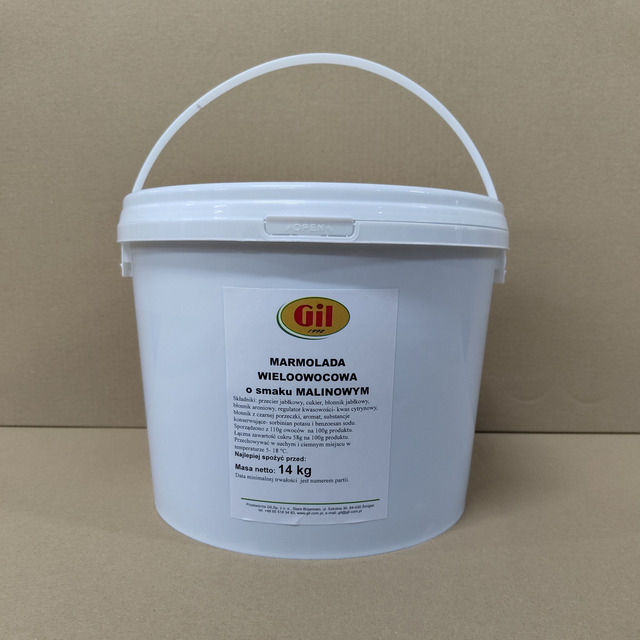 Marmolada o smaku malinowym